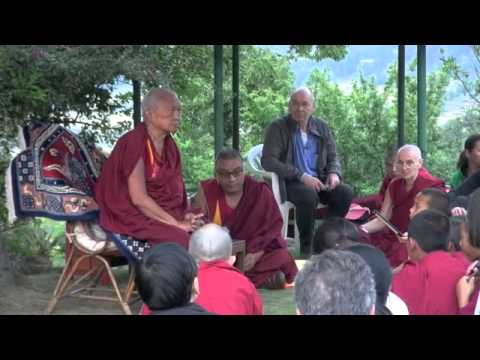 Kopan Monastery after the Earthquake 2015
