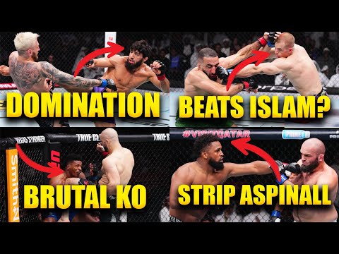 UFC Qatar Full Card Post Fight Arman Tsarukyan vs Dan Hooker