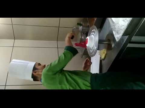 making cake in barbeque nation ..saket outlet....negi chef