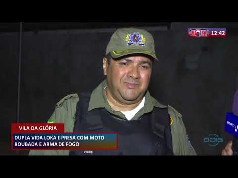 Rota do Dia 13 02 20  Dupla eÌ presa com moto roubada e arma de fogo na Vila da GloÌria