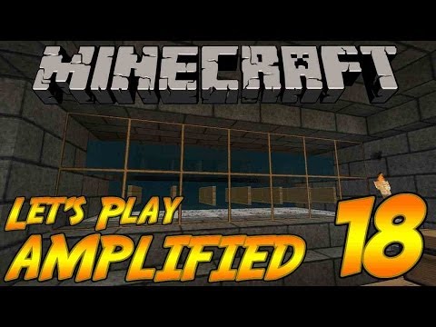 Minecraft Let's Play AMPLIFIED Survival Episode 18: String Farm