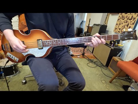 I'll Cry Instead- The Beatles (Bass Cover)