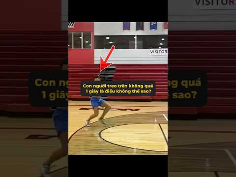 Con người có thật sự có thể “treo mình trên không” 1 giây không?  #shorts #gauthothan