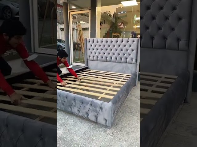 Vídeo relacionado con Mrwoo Sofá Cama Infantil Tapizada 90x190cm con Almacenaje Hidráulico, Cama Individual con Somier de Láminas, Cama Juvenil y Cuna para Adultos, Terciopelo, Rosa (sin colchón)