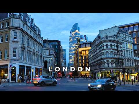 London After Office Hours ✨| Bank, Monument, St Pauls Cathedral | London Walk 4K