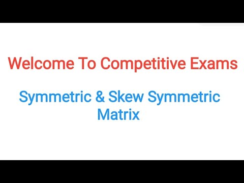Matrix and Types of Matrix Part 1 by Pushpanjali Ma am