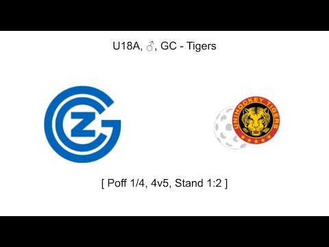 U18, ♂, Poff 1/4, 4v5,  GC - Tigers(1:2)