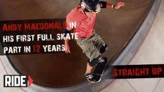 Andy Macdonald&#39;s New 2012 Video Part &quot;Straight Up&quot;