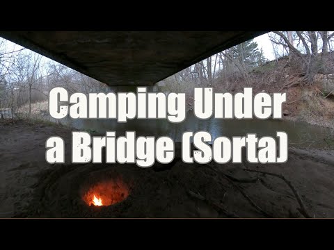 Spring Stealth Camping in the Rain and in the City