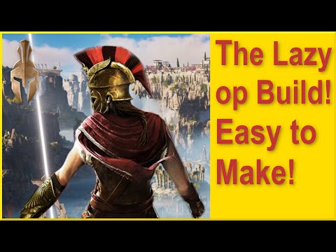 Assassins Creed Odyssey - Easy to Make Lazy Build! - 100% Free Items - No Grind! - But totally OP!