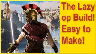 Assassins Creed Odyssey - Easy to Make Lazy Build! - 100% Free Items - No Grind! - But totally OP!