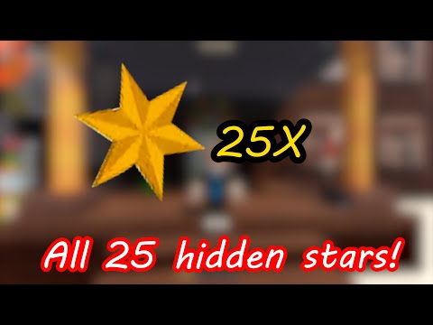 All hidden 25 Stars in Protect The House From Monsters! - Roblox Showcase