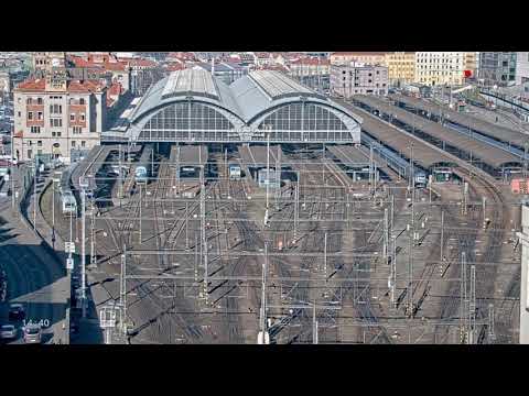 Hlášení Praha hl.n. - Porucha trakčního vedení+Zpoždění+Odklon vlaku Os 2545, 3.3.2023 1/7 [INISS 2]