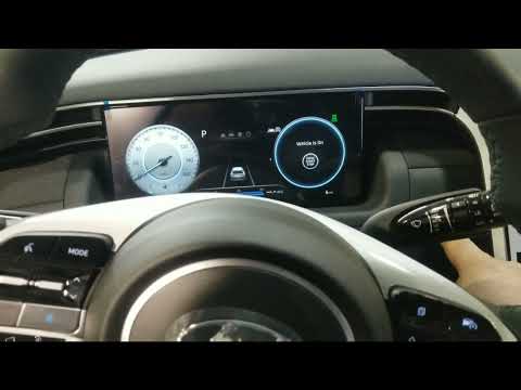Hyundai Tucson putting wipers in service mode front and back