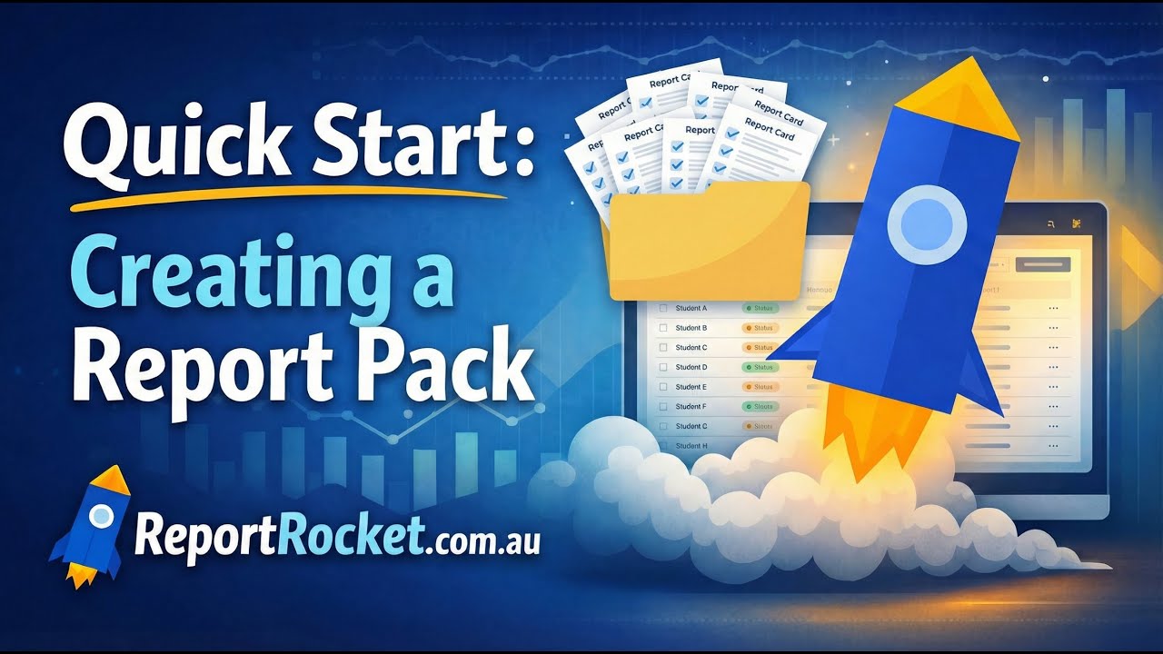 2. Creating Report Packs