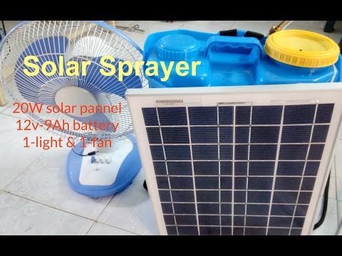 Solar Seed Agro Sprayer