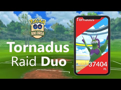 Pokèmon Go - Tornadus Totem Raid Duo