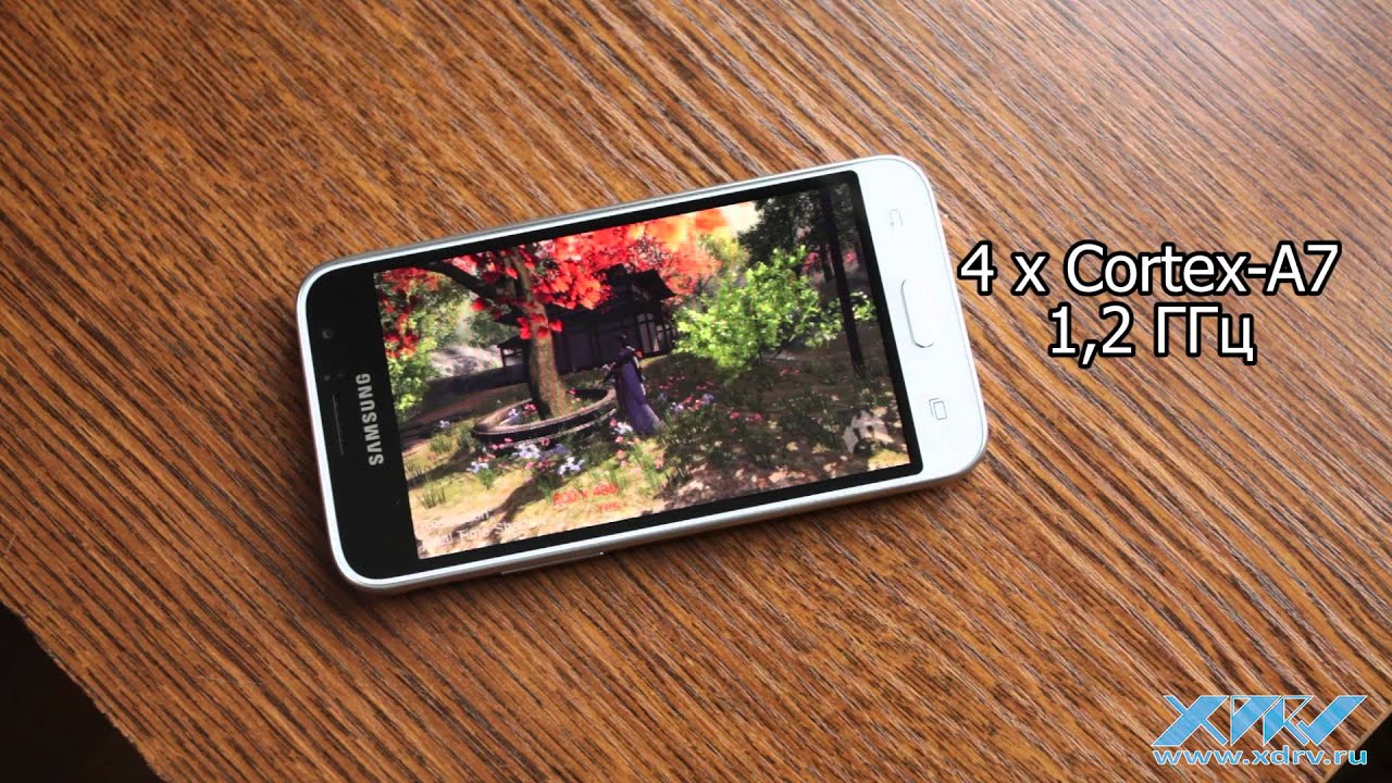 Смартфон Samsung (J120F) Galaxy J1 (2016) Duos 8Gb LTE Золотистый