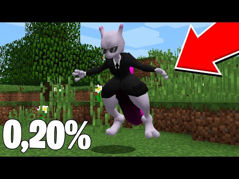 Esse é o Pokemon mais raro de Encontrar no minecraft