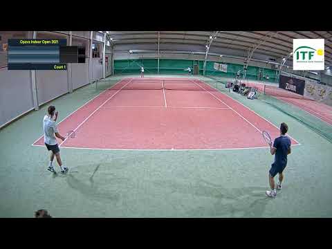 Court 1_15.11.2021 - ITF Opava Indoor Open 2021 by Moneta Money Bank - 15 000 USD - Men’s Futures