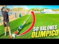 ⚽ 50 BALONES ⚽ GOL OLÍMPICO DEFINITIVO! 🔥 ¡Retos de Fútbol!