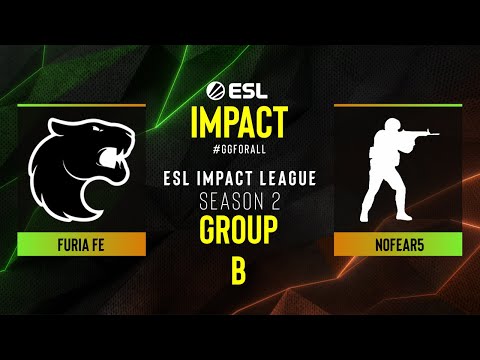 FURIA fe vs. NOFEAR5 - Map 1 [Overpass] - ESL Impact League Season 2 - Finals - Group B