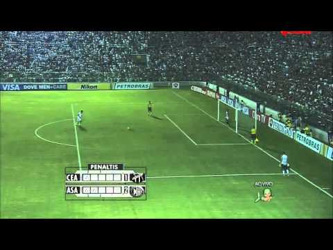 Ceará x ASA - Pênaltis - 08/05/2013 - Copa do Brasil 2013