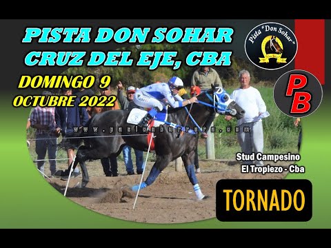 TORNADO: PISTA DON SOHAR - CRUZ DEL EJE (09-10-22)