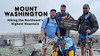 Best loop hike to climb Mount Washington - Ammonoosuc Ravine and Jewell Trails
