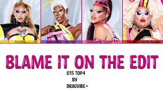 Cover art for Blame It On The Edit