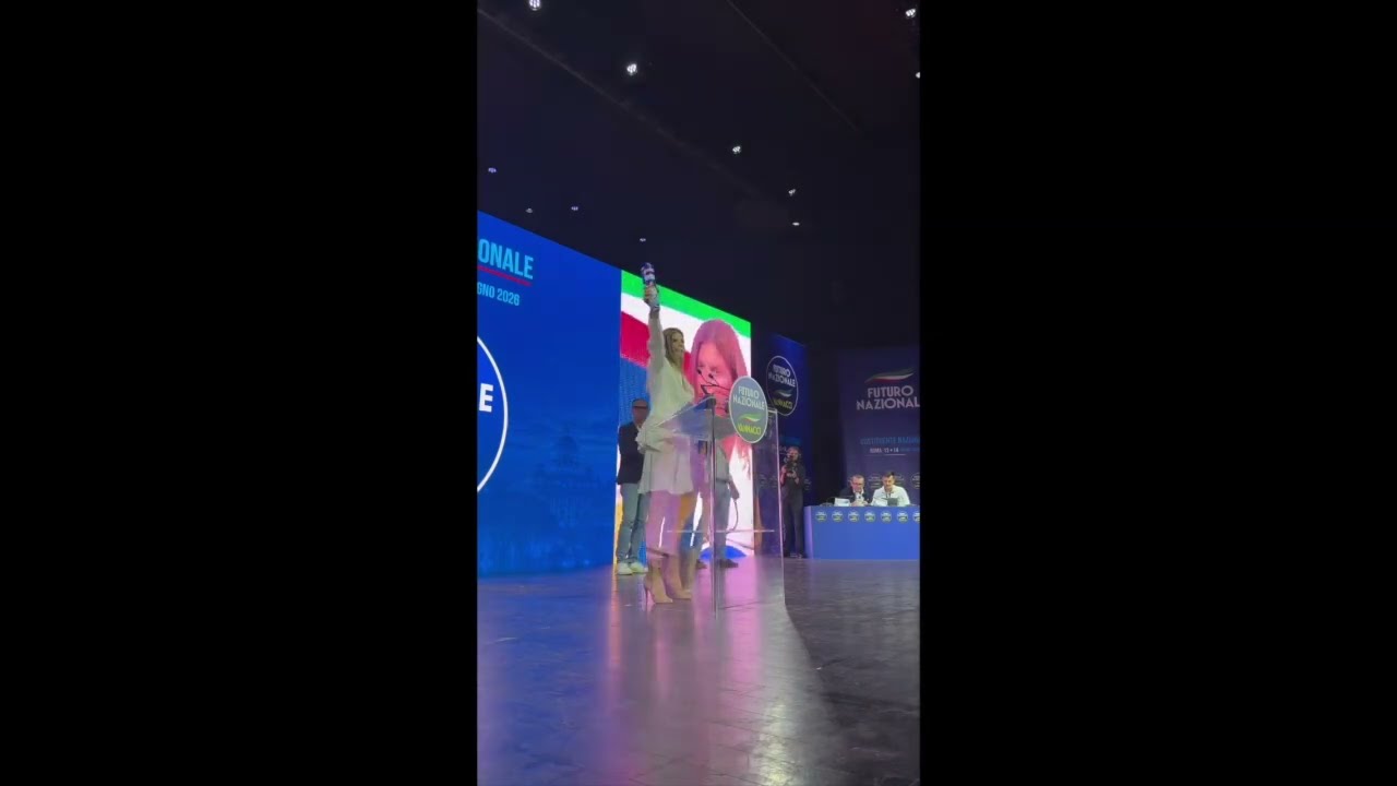 LAURA RAVETTO INTERVIENE ALL'ASSEMBLEA COSTITUENTE DI FUTURO NAZIONALE