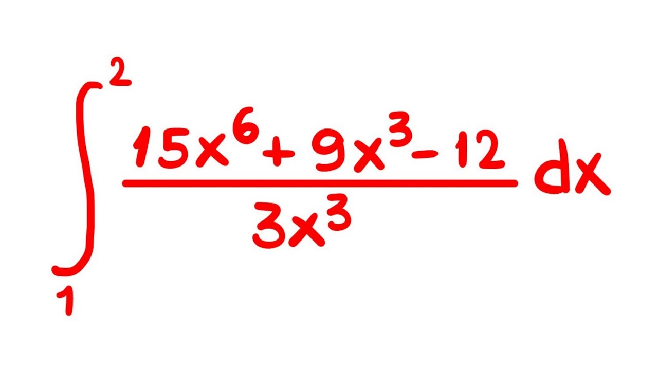 🟢 COMO CALCULAR INTEGRAL DEFINIDA com FRAÇÃO