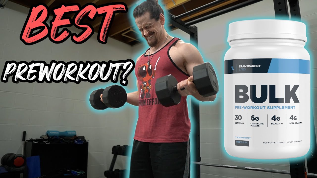 The DEFINITIVE Bulk Preworkout Review - Bulk Transparent Labs Review