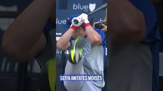 imitation is the sincerest form of flattery ... just ask Seiya Suzuki and Moisés Ballesteros! ????