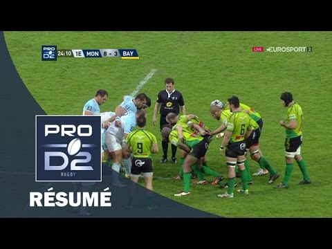 PRO D2 - Résumé Montauban-Bayonne: 29-3 - J24 - Saison 2015/2016