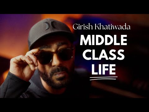 Girish Khatiwada - Middle Class Life | LYRICS VIDEO | Nepali Rap Song