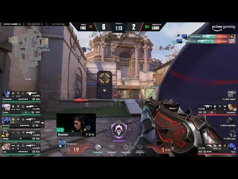 FNATIC Boaster BIG BRAIN OMEN PLAY | FNATIC vs LOUD