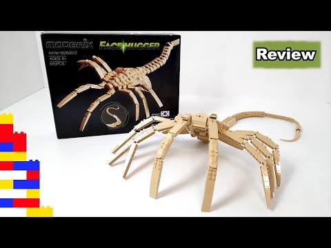 Eklig, krabbelig, tödlich! Darauf haben wir gewartet! Modbrix Alien Set "Facehugger" [Review]
