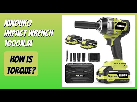REVIEW (2025): NINOUKO Impact Wrench 1000N.m. Features