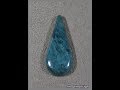Rare Superb Blue Vonsen Nephrite Jade Cabochon