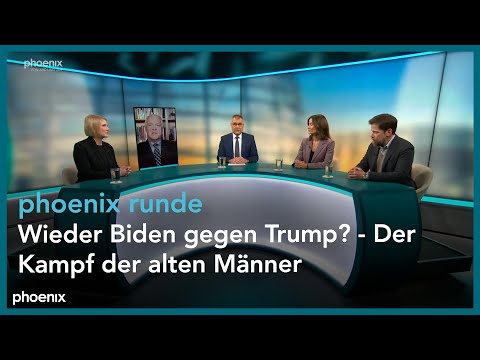 phoenixRunde: Wieder Biden gegen Trump? - Der Kampf der alten Männer