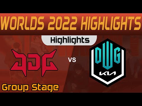 JDG vs DK Highlights Group Stage Worlds 2022 JD Gaming vs DWG KIA by Onivia