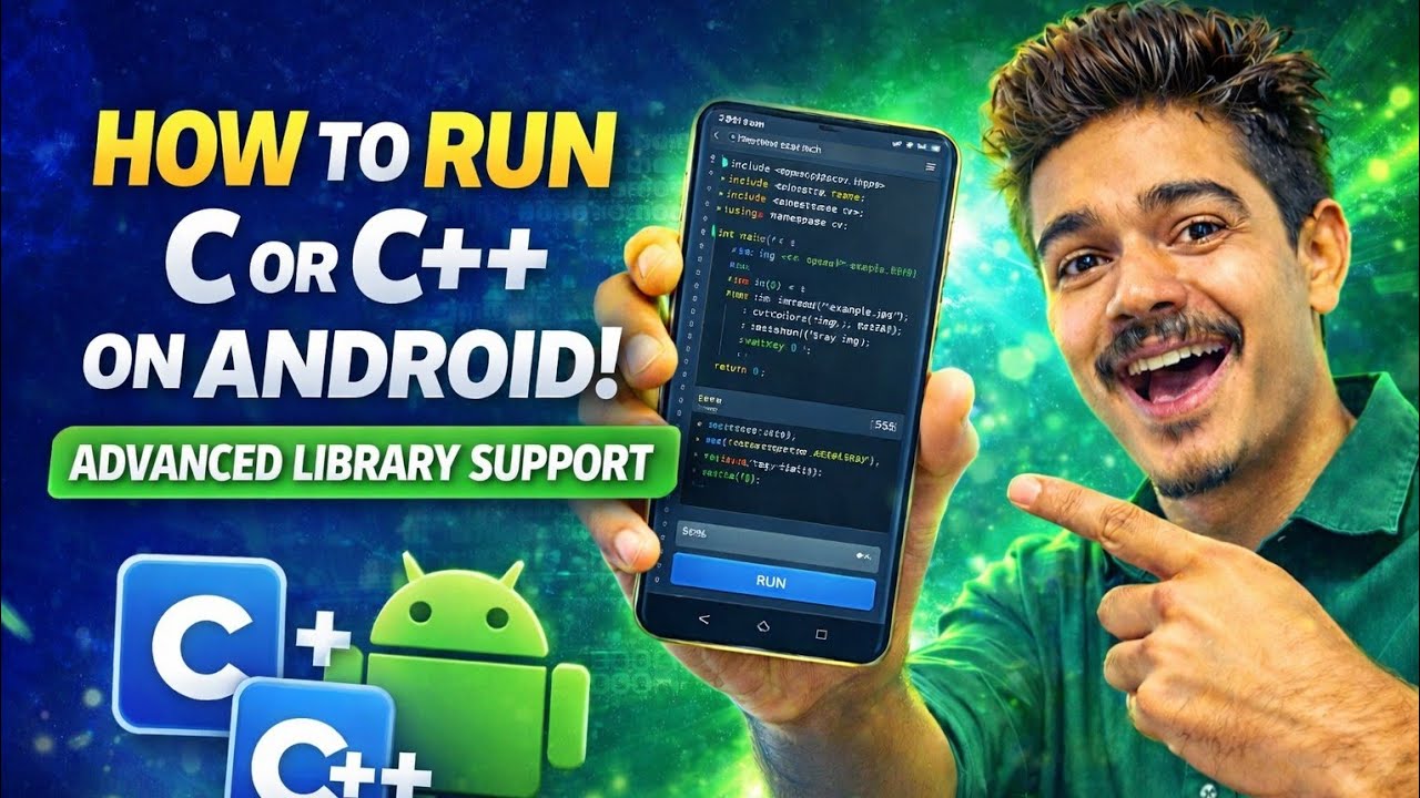 How to Run C & C++ on Android with Advanced Library Support | Full Setup Guide