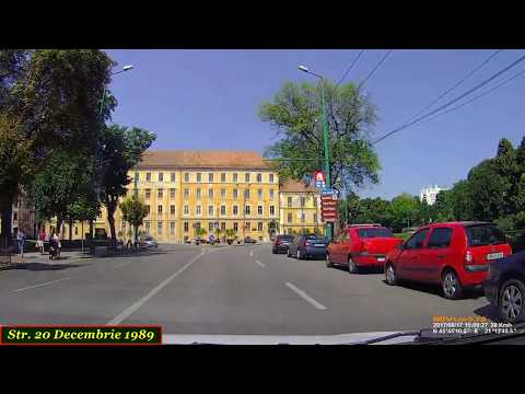 Driving in Timişoara: Calea Şagului - Iulius Mall - Calea Lipovei (Aug. 17, 2017)