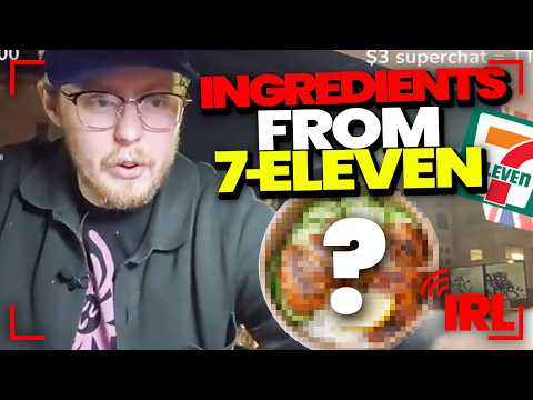 Cooking a MEAL With Ingredients From 7-11 ONLY (in my car)