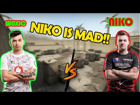 CSGO NiKo vs Woxic 1v1 -Ace NiKo 😲😲🤯