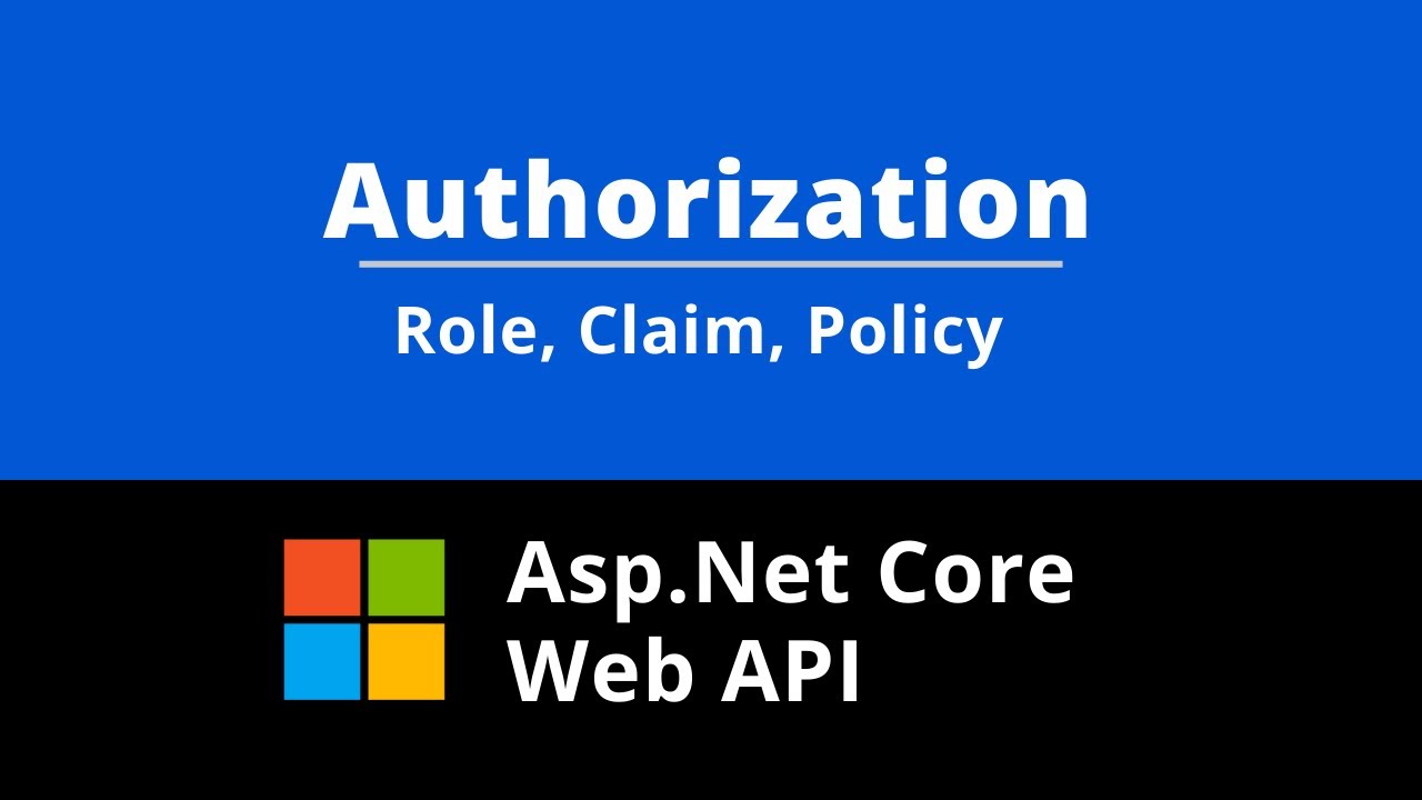 Authorization in Asp.Net Core Identity