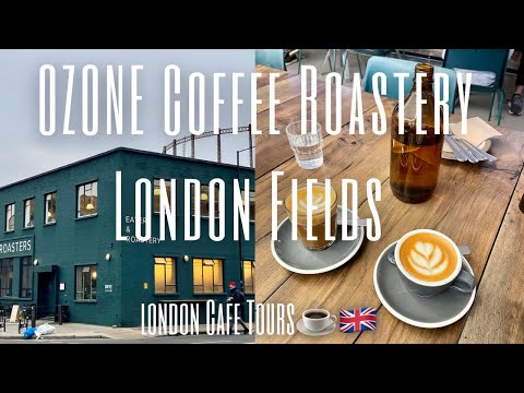 BEST LONDON COFFEE at OZONE Cafe & Roastery ☕️🇬🇧