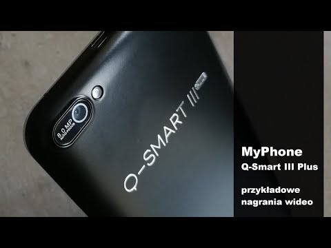 MyPhone Q-Smart III Plus - przykładowe nagrania wideo
