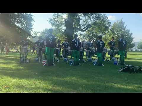 Blue Stars Drumline - 2023 DCI Prelims | Lot Warmup | Triplet Rolls